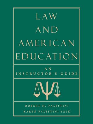 cover image of Law and American Education